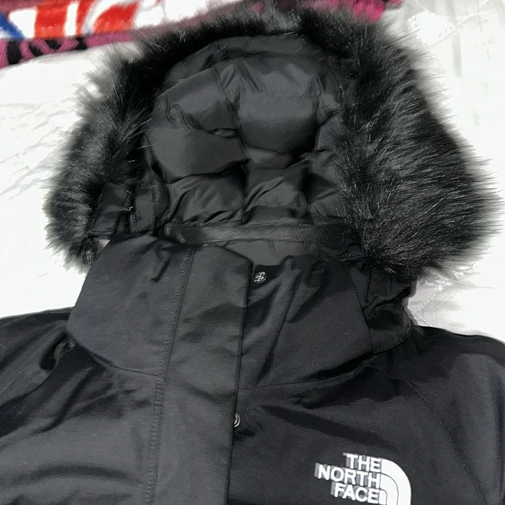 Woman THE North Face parka size large - Picture 9 of 15